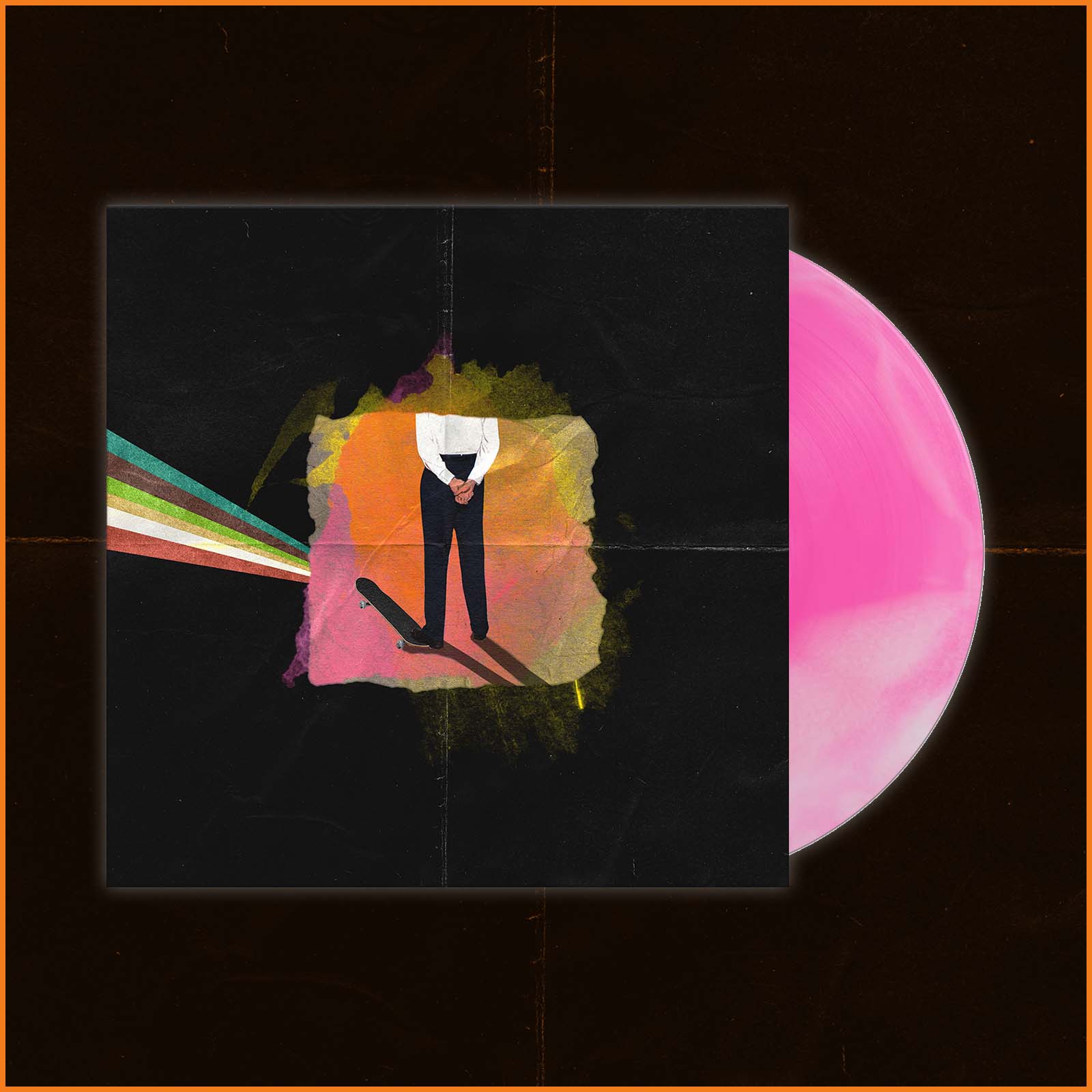 The Things That I've Lost Pink/White Vinyl – Captains Merch