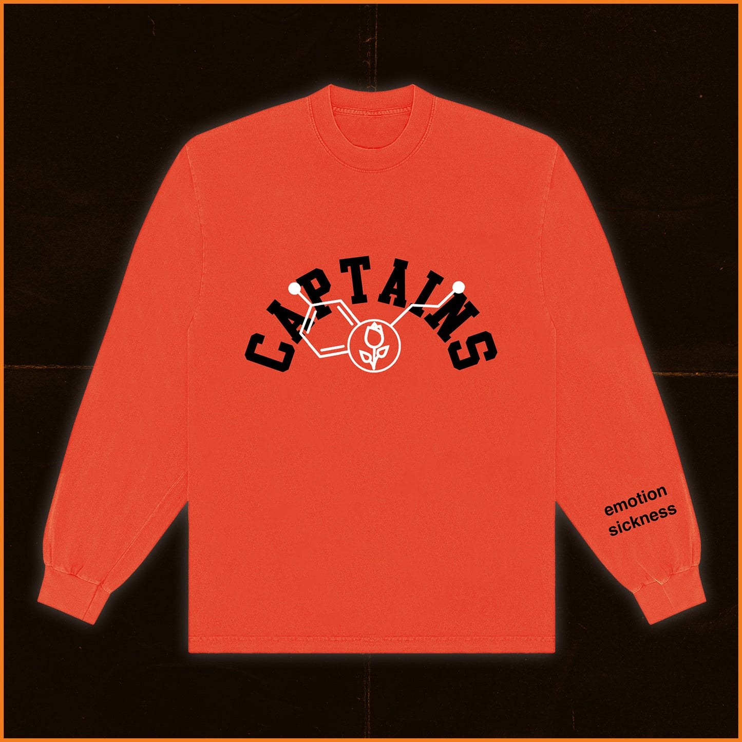 Varsity Long Sleeve - Orange