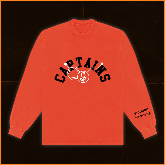 Varsity Long Sleeve - Orange